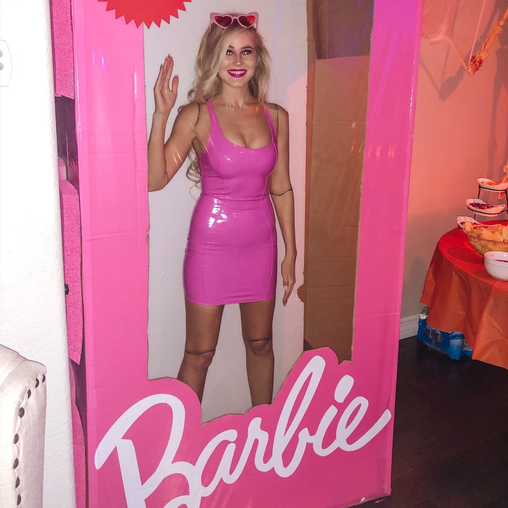 Oh Polly latex dress